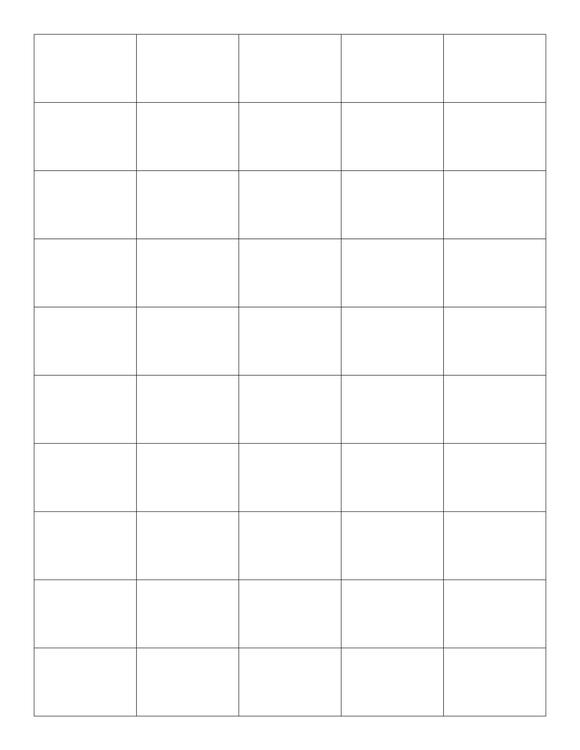 1 1/2 x 1 Rectangle Fluorescent PINK Label Sheet (Bulk Pack 500 Sheets)