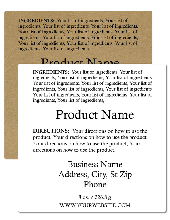 Ingredients Mark Ingredient Labels – labelsbythesheet.com