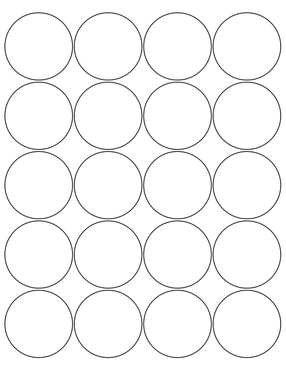 2 Inch Circle Template
