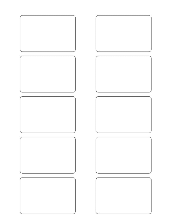 2 3/4 x 1 13/16 Rectangle White Label Sheet – labelsbythesheet.com