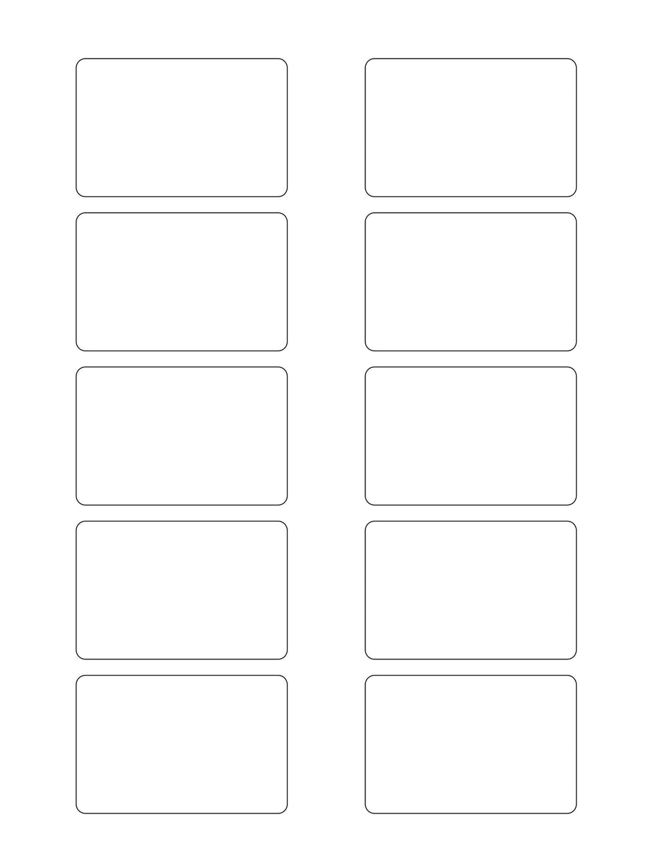 2 3/4 x 1 13/16 Rectangle Silver Foil Printed Label Sheet ...