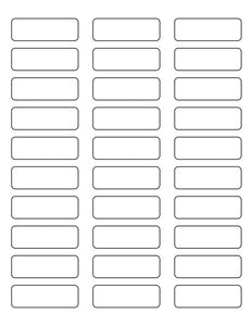 2 1/4 x 3/4 Rectangle Fluorescent GREEN Label Sheet (Bulk Pack 500 Sheets)