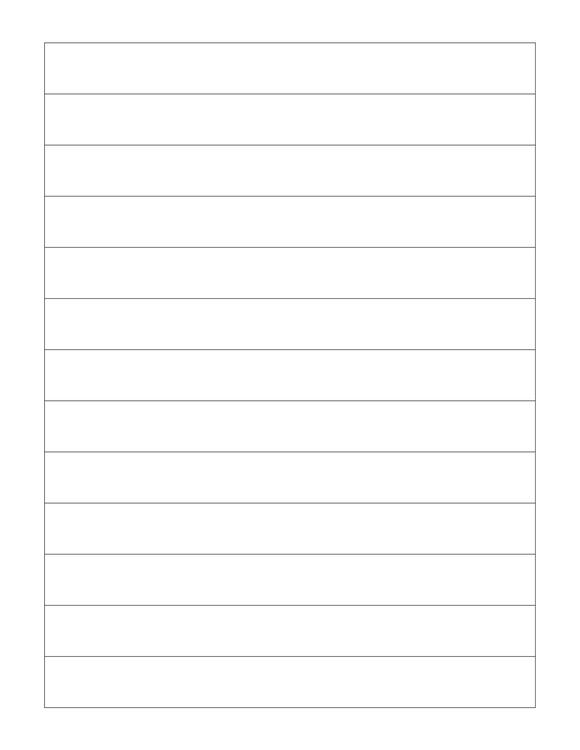 7.194 x 3/4 Rectangle Fluorescent PINK Label Sheet (Bulk Pack 500 Sheets)