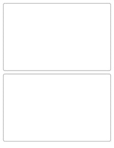 8 x 5 Rectangle Fluorescent RED Label Sheet (Bulk Pack 500 Sheets) w/ Horizontal Gutter