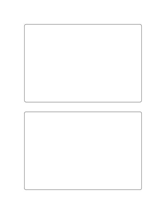 6 x 4 Rectangle Fluorescent YELLOW Label Sheet (Bulk Pack 500 Sheets)