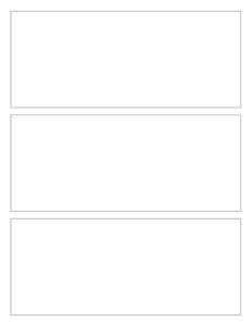 7 3/4 x 3 1/4 Rectangle Fluorescent ORANGE Label Sheet (Bulk Pack 500 Sheets)