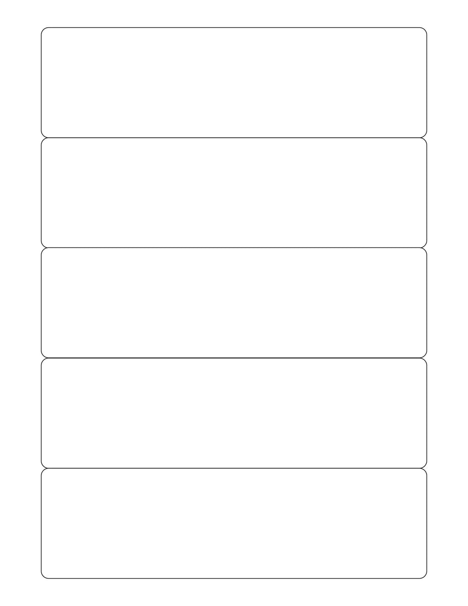 7 x 2 Rectangle White High Gloss Printed Label Sheet – labelsbythesheet.com