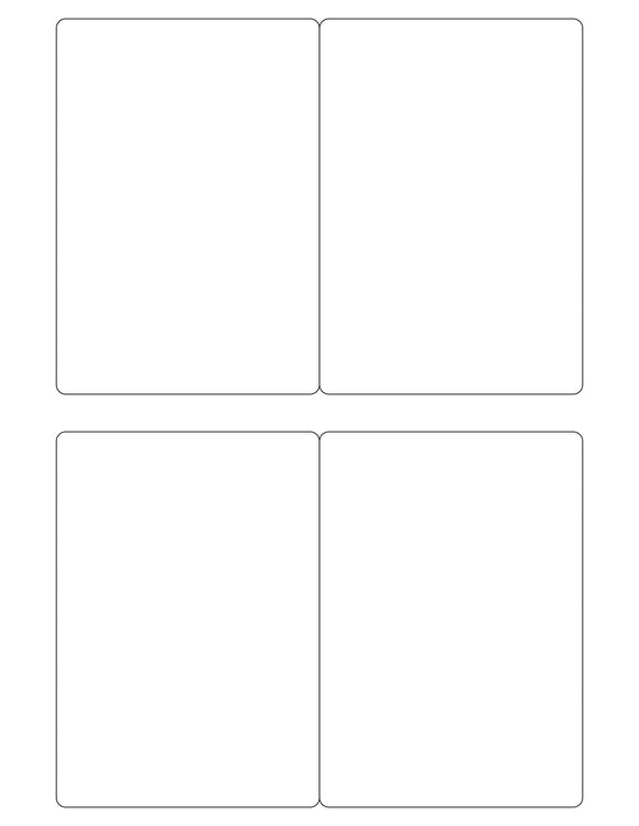 3 1/2 x 5 Rectangle White Label Sheet (horiz gutter) – labelsbythesheet.com