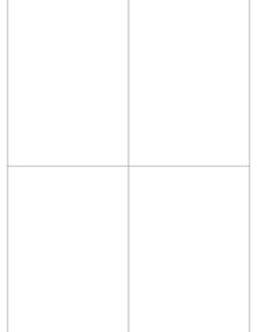 4 x 5 1/2 Rectangle Fluorescent YELLOW Label Sheet (Bulk Pack 500 Sheets)