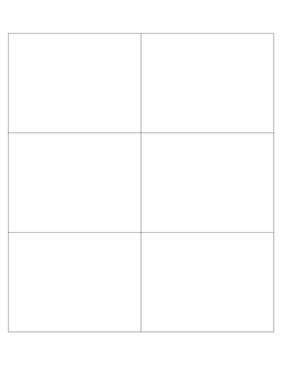 4 x 3 Rectangle Fluorescent ORANGE Label Sheet (Bulk Pack 500 Sheets)