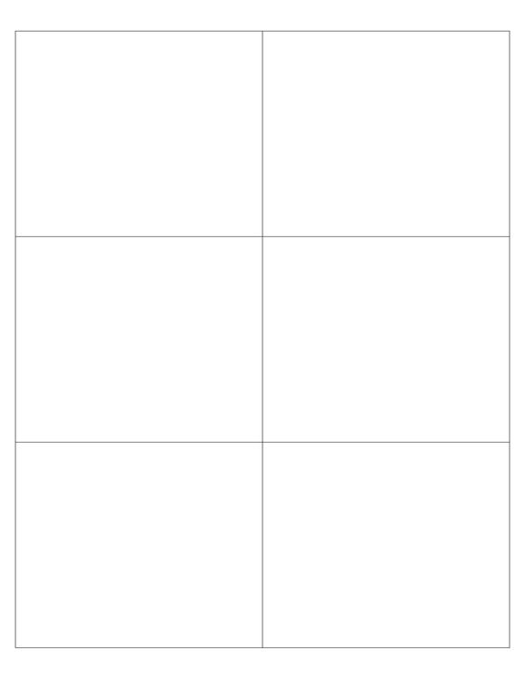 4 x 3 1/3 Rectangle Fluorescent ORANGE Label Sheet (Bulk Pack 500 Sheets) (Square Corners)