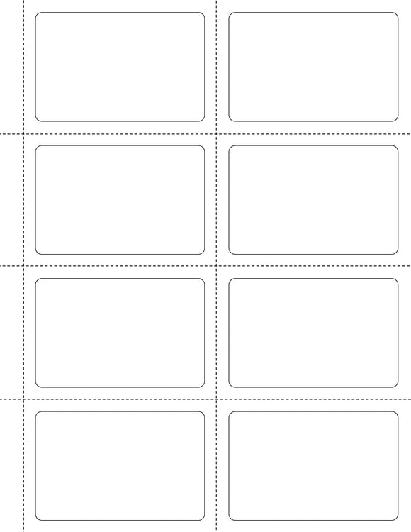 3 1/2 x 2 1/4 Rectangle White Label Sheet (w/ perfs) – labelsbythesheet.com