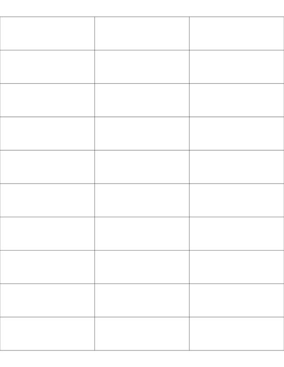2 5/6 x 1 Rectangle Fluorescent PINK Label Sheet (Bulk Pack 500 Sheets)