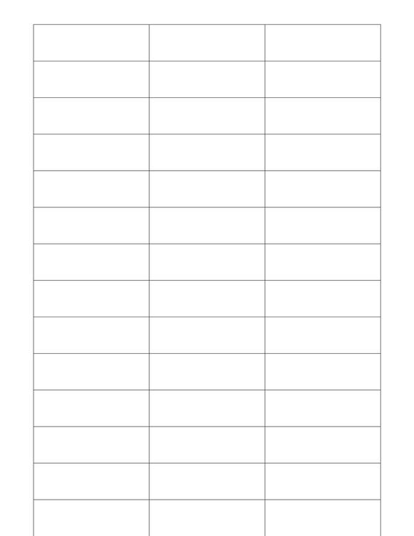 2 3/8 x 3/4 Rectangle Fluorescent PINK Label Sheet (Bulk Pack 500 Sheets)