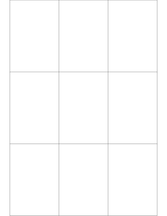 2 1/2 x 3 2/3 Rectangle Fluorescent PINK Label Sheet (Bulk Pack 500 Sheets)