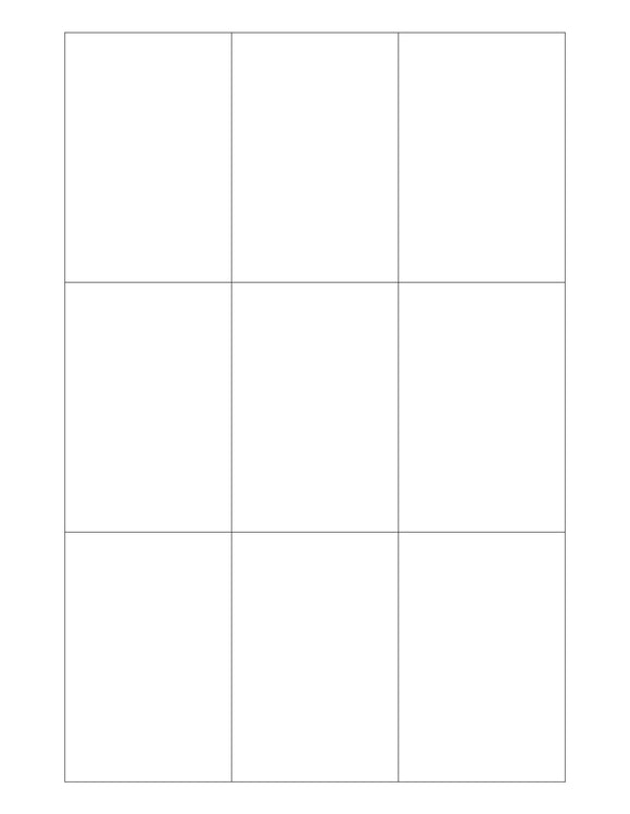 2 1/4 x 3 3/8 Rectangle Recycled White Printed Label Sheet