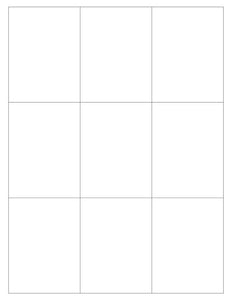 2 5/8 x 3 1/2 Rectangle Fluorescent PINK Label Sheet (Bulk Pack 500 Sheets)