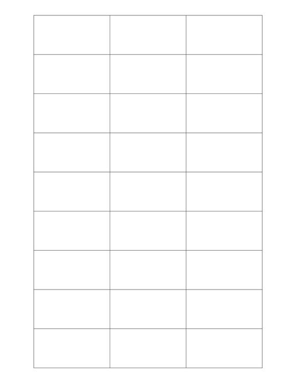 2 3/16 x 1 1/8 Rectangle Fluorescent ORANGE Label Sheet (Bulk Pack 500 Sheets)