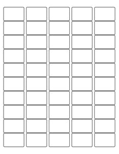 1 1/2 x 1 Rectangle Khaki Tan Label Sheet