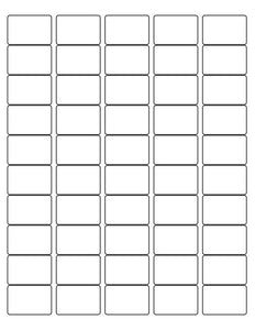 1 1/2 x 1 Rectangle Fluorescent GREEN Label Sheet (Bulk Pack 500 Sheets)