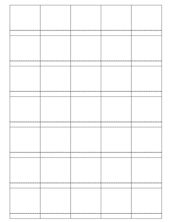 1 1/2 x 1 1/2 Square White Label Sheet (Price Label)