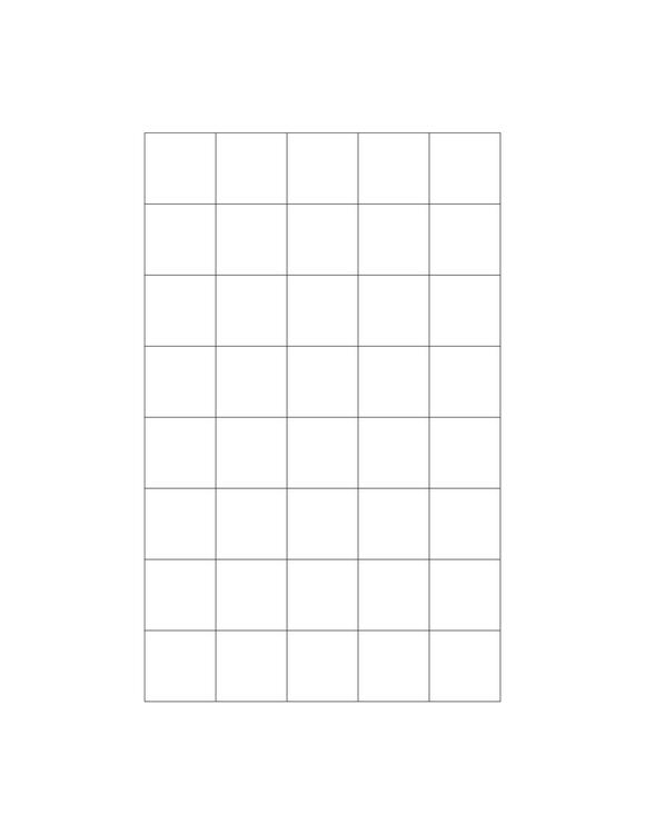 15/16 x 15/16 Square Fluorescent YELLOW Label Sheet (Bulk Pack 500 Sheets)