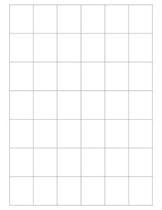 1 1/4 x 1 1/2 Rectangle Fluorescent PINK Label Sheet (Bulk Pack 500 Sheets)