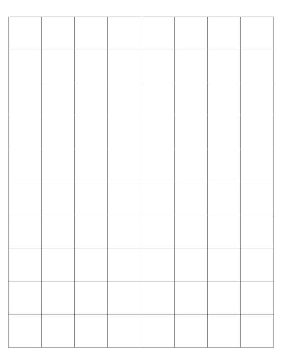 1 x 1 Square Fluorescent YELLOW Label Sheet (Bulk Pack 500 Sheets)