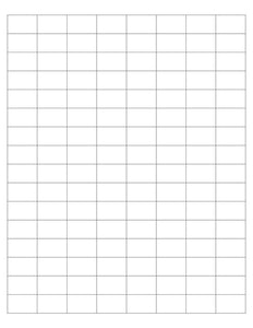 1 x 5/8 Rectangle Fluorescent PINK Label Sheet (Bulk Pack 500 Sheets)