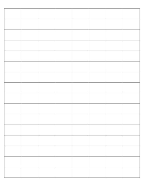 1 x 5/8 Rectangle Fluorescent PINK Label Sheet (Bulk Pack 500 Sheets)
