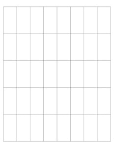 1 x 2 Rectangle Fluorescent PINK Label Sheet (Bulk Pack 500 Sheets)